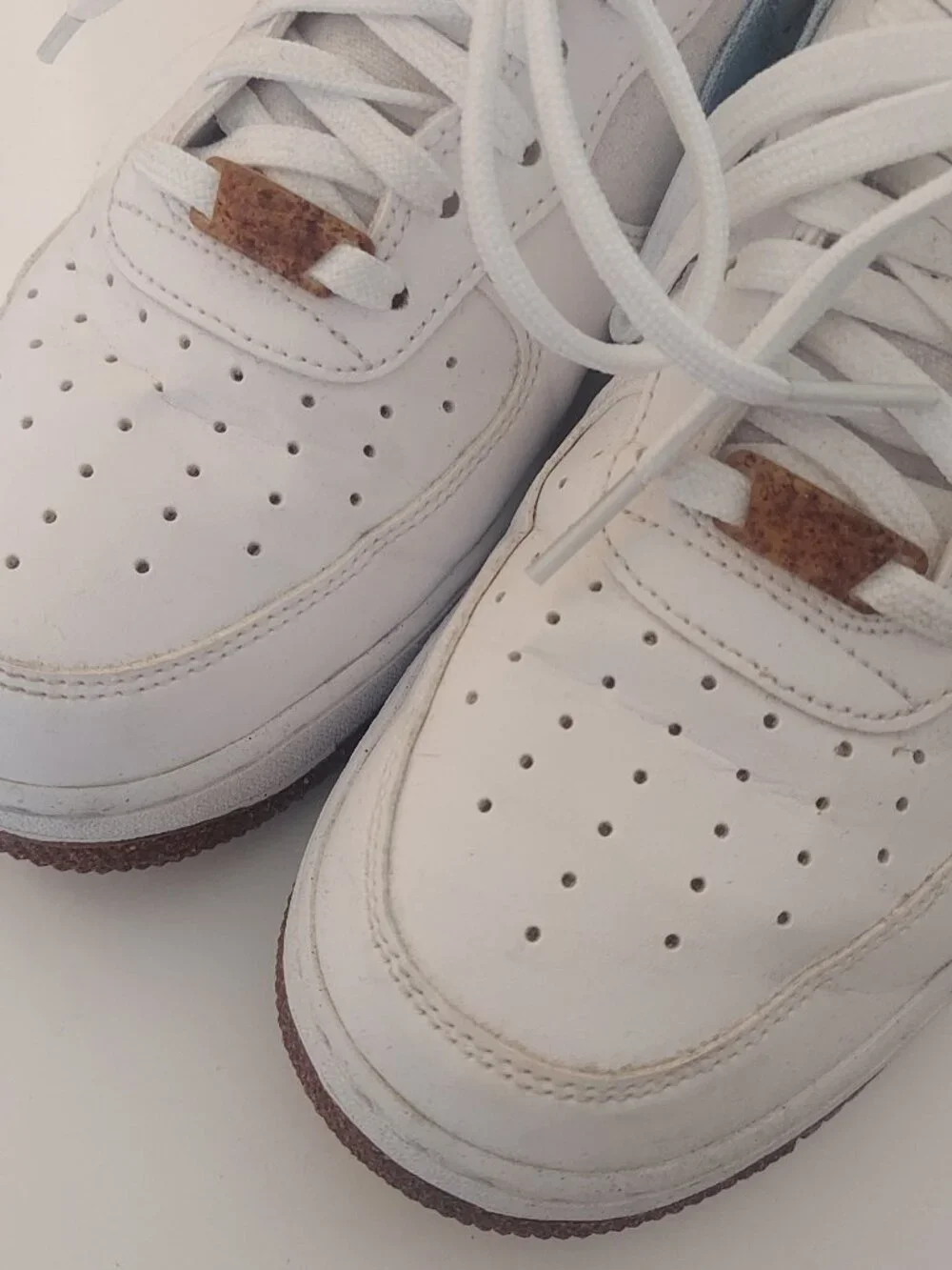 Nike Air Force 1s, Indigo colorway (2021), size 9.5